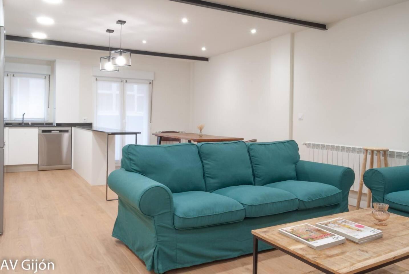 Apartamento La Playa 17 Gijón Exterior foto
